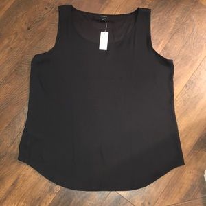 NWOT ANN TAYLOR black sleeveless tank